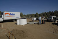 Dome Moved from Light Buckets to Sierra Chaparral (2) days on the road